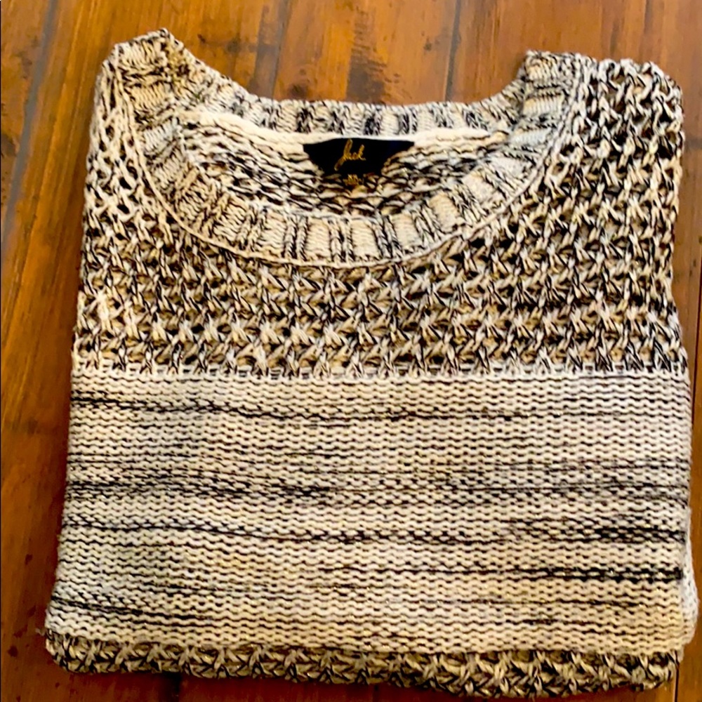 Jack Sweater Size XS Open Weave Long Sleeve Spring front crop - Picture 3 of 6